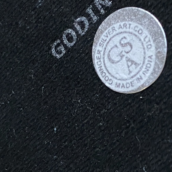 Vintage Godinger Hammered Silver Plate Candle Sticks - Picture 9 of 9